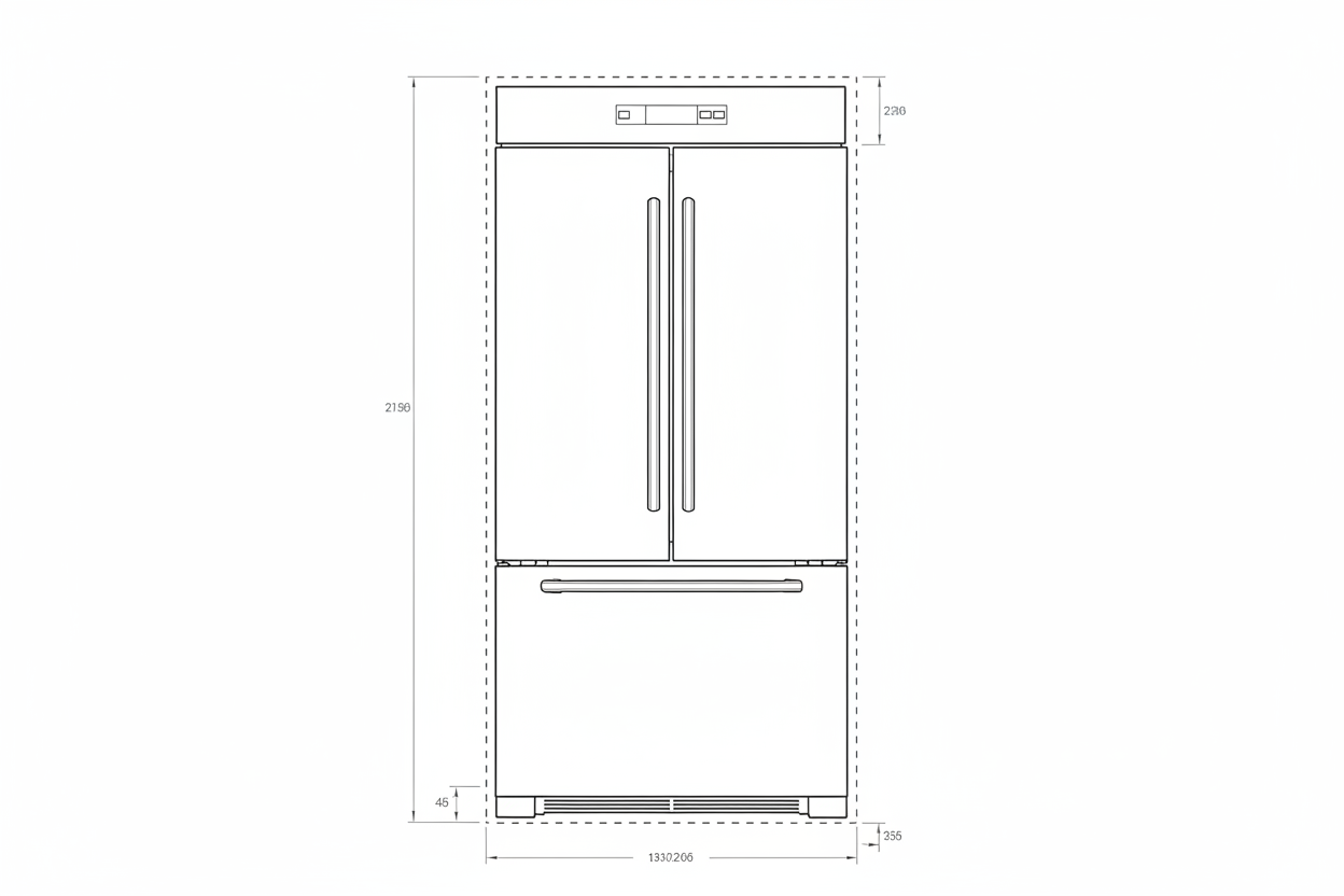 Built-In French Door Refrigerator
