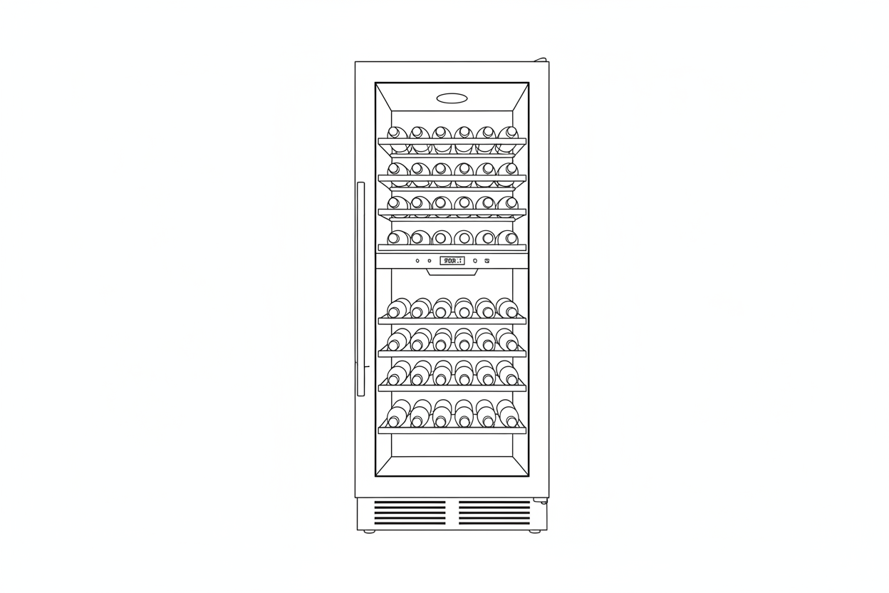 Freestanding Wine Fridge