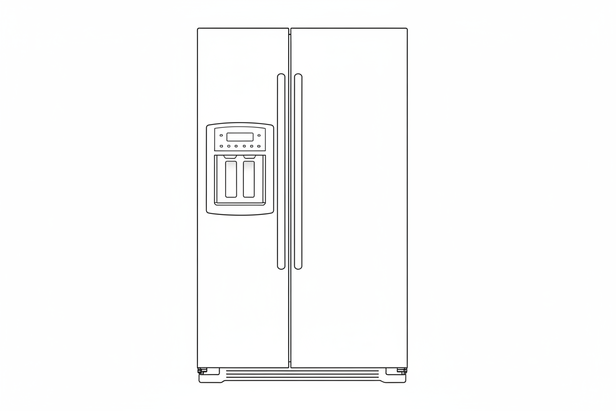 Side-by-Side Refrigerator