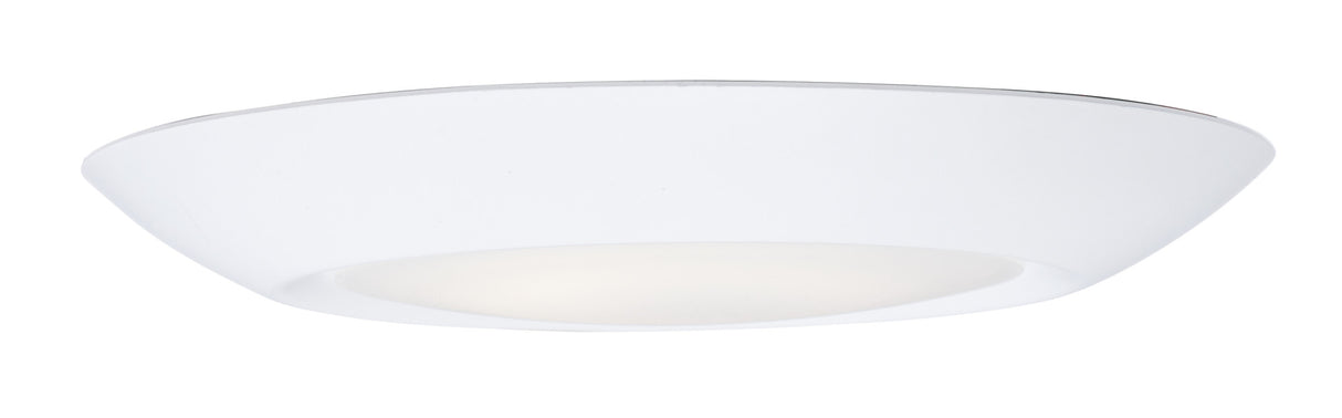 Maxim Lighting 57652WTWT – Essentials Builder 2-Light Flush Mount in White Finish – Classic Ceiling Fixture
