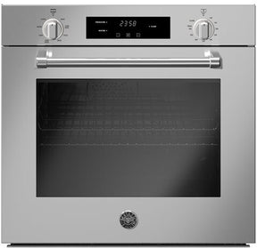 Bertazzoni MAST30FSEXV - 30? Single Convection Electric Wall Oven, Master Series with digital interface and glass door.