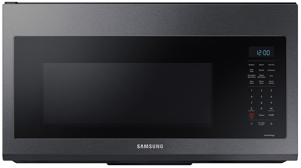Samsung MC17T8000CG 1.7 cu. ft. Over-the-Range Convection Microwave with WiFi - Black stainless steel - Scratch & Dent