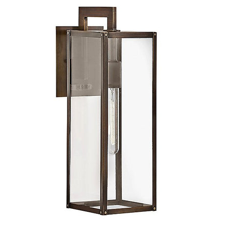 Hinkley 2594BU - Max Vintage Burnished Bronze 1-Light 100W Medium Outdoor Wall Lantern Sconce.