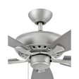 Hinkley 904160FBN-NWA - Highland Wet 60-inch Outdoor Smart Ceiling Fan in Brushed Nickel close-up view.