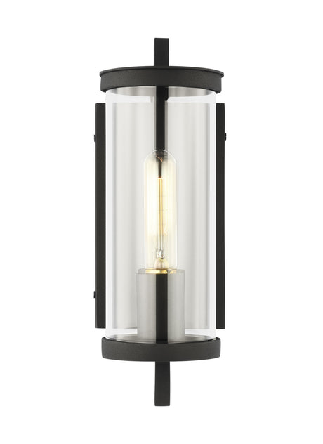 Visual Comfort CO1321TXB - Extra Small Wall Lantern with sleek design for outdoor aesthetics and functional lighting.