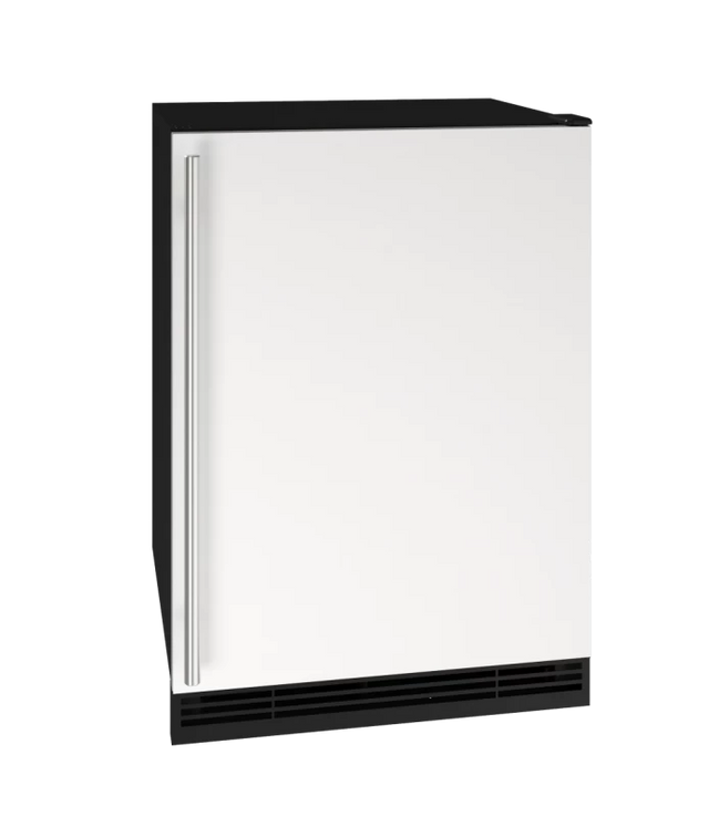 U-Line UHRE124-WS81A UL-SLD REF 24" REV HNGE WH SLD 115V BRTS under counter refrigeration appliance