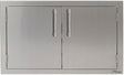 Alfresco AXE42 42 Inch Double Sided Access Door for premium outdoor kitchen setups, part of appliance liquidation and overstock appliances.