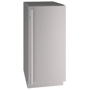 U-Line UHRE515-SS01A UL-SOLID REF 15" REV HINGE SS 115V built-in refrigerator with stainless steel finish.
