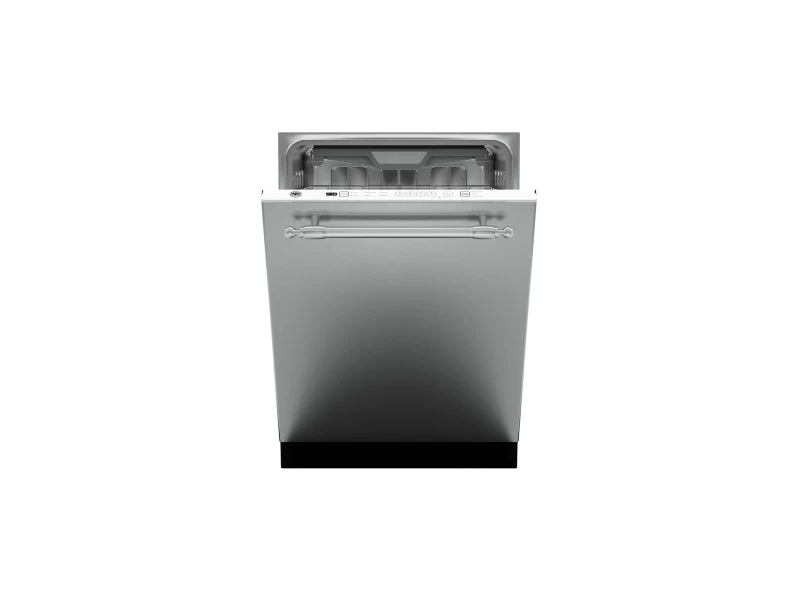 BERTAZZONI DW24XT 24" Inch Fully Integrated Built-In Dishwasher with 16 Place Setting Capacity, 6 Wash Cycles, 5 Wash Options, Flexible Top Drawer.