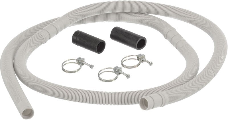 BOSCH SGZ1010UC DRAIN HOSE EXTENSION KIT includes hoses and clamps for easy installation with Bosch dishwashers.