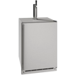 U-Line UOKR124-SS01A UL-OUTDOOR SOLID KEG/REF 24" REV H SS appliance for outdoor use with keg tap.