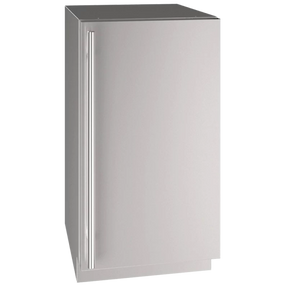 U-Line UHRE518-SS01A UL-SOLID REF 18" REV HINGE SS 115V - stainless steel built-in refrigerator for appliance liquidation.