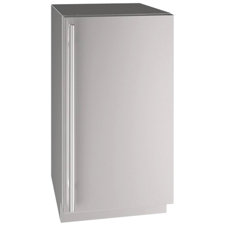 U-Line UHRE518-SS01A UL-SOLID REF 18" REV HINGE SS 115V - stainless steel built-in refrigerator for appliance liquidation.