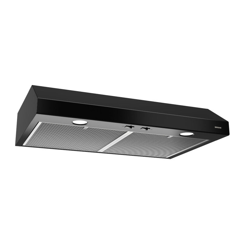 Broan BCSD136BL Glacier 36" Convertible Range Hood - Black for luxury appliances sale and discounted premium appliances.