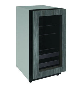 U-Line 2218BEVINT-00A UL-BEVERAGE CENTER 18" REV HINGE INTEGRA with adjustable shelves for appliance liquidation.