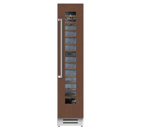 Hestan KWCR18OV - WINE COLUMN, RIGHT HINGED, 18" (OVERLAY) - stylish under counter refrigeration appliance.