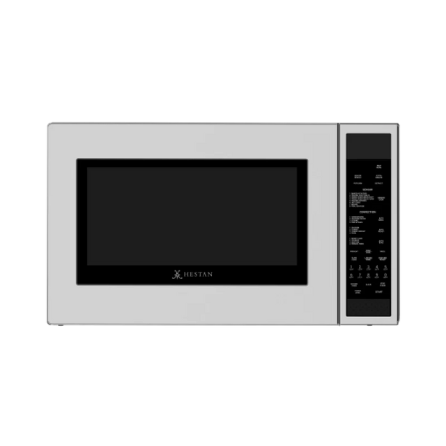 Hestan KMWC24 - MICROWAVE, CONVECTION, SIDE SWING, 24" in stainless steel for luxury kitchen appliance collection.