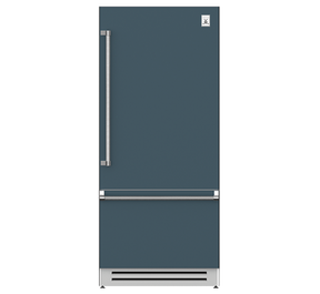Hestan KRBR36GG - REFRIGERATOR, BOTTOM MOUNT, BOTTOM COMPRESSOR, RIGHT HINGED, 36" - DARK GRAY