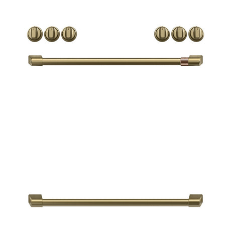 Cafe CXFCEHKPMCG HANDLE Accessory Kit for most Café Electric Ranges - Brushed Brass.