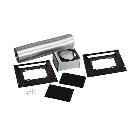 BROAN RKE58 Non-Duct Kit for EW58 Range Hoods with ducting components and filter trays for appliance installation.