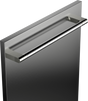 DISHWASHER DÉCOR PANEL 462811 with stainless steel handle, ideal for appliance liquidation and premium appliance sales.