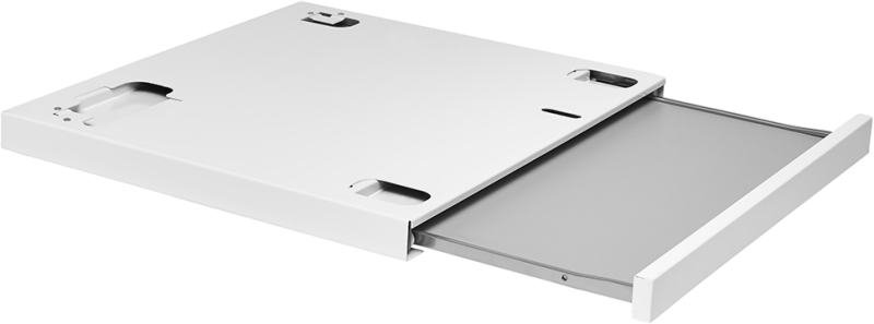 ASKO HSS1053W AS-SINGLE SHELF, WHITE top view with pull-out drawer for appliance installation.