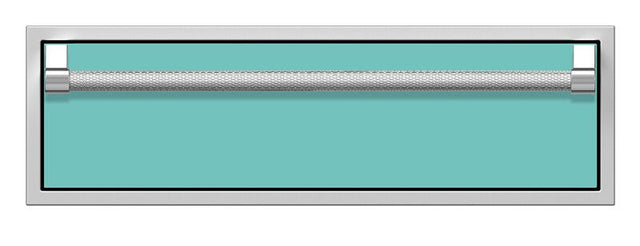 Hestan AGSR36TQ 36 Inch Built-In Storage Drawer: Bora Bora with sleek design and durable stainless steel construction.