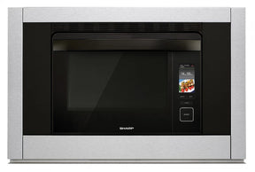 Sharp SuperSteam Oven SSC3088AS 30 Inch Single Electric Wall Oven with 1.1 cu. ft. Capacity, SuperSteam Grilling, Steam Roast, Gentle Steam, Convection Bake, Convection Broil, 58 Pre-Set Smart Cook Op