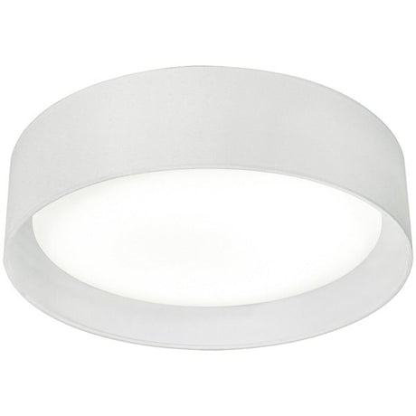 AFX ALYF16LAJD1WH - Ally 16-inch LED Flush Mount Ceiling Light in White for stylish home lighting, perfect for appliance liquidation deals.