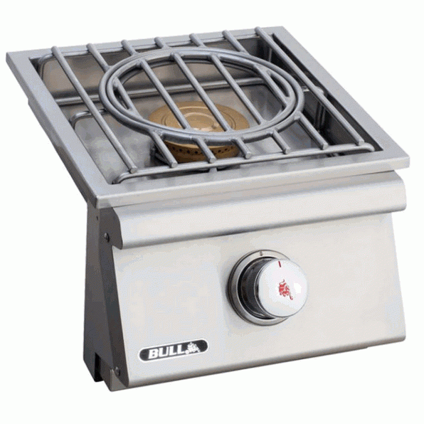 Bull 60019NG Gas Side Burner for Outdoor Kitchens