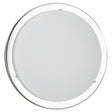 EGLO Lighting 82945A - Planet 1 Light 11.5 inch Chrome ADA Wall Light with sleek chrome finish and minimalist design.