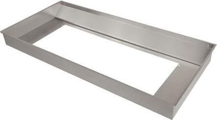 BEST AL4554 Custom Hood Liner with Optional Ambient Light Panel: 54 Inch Stainless Steel Liner