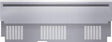 THERMADOR PA30GLBH Pro Harmony 30" Range Back Guard 9" LOW for luxury kitchen appliance overstock.