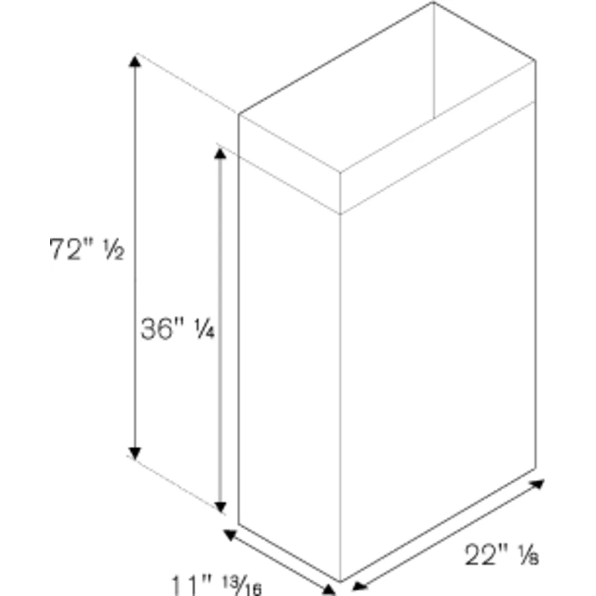 Bertazzoni 901263 Duct Cover (Open Box / Scratch & Dent)