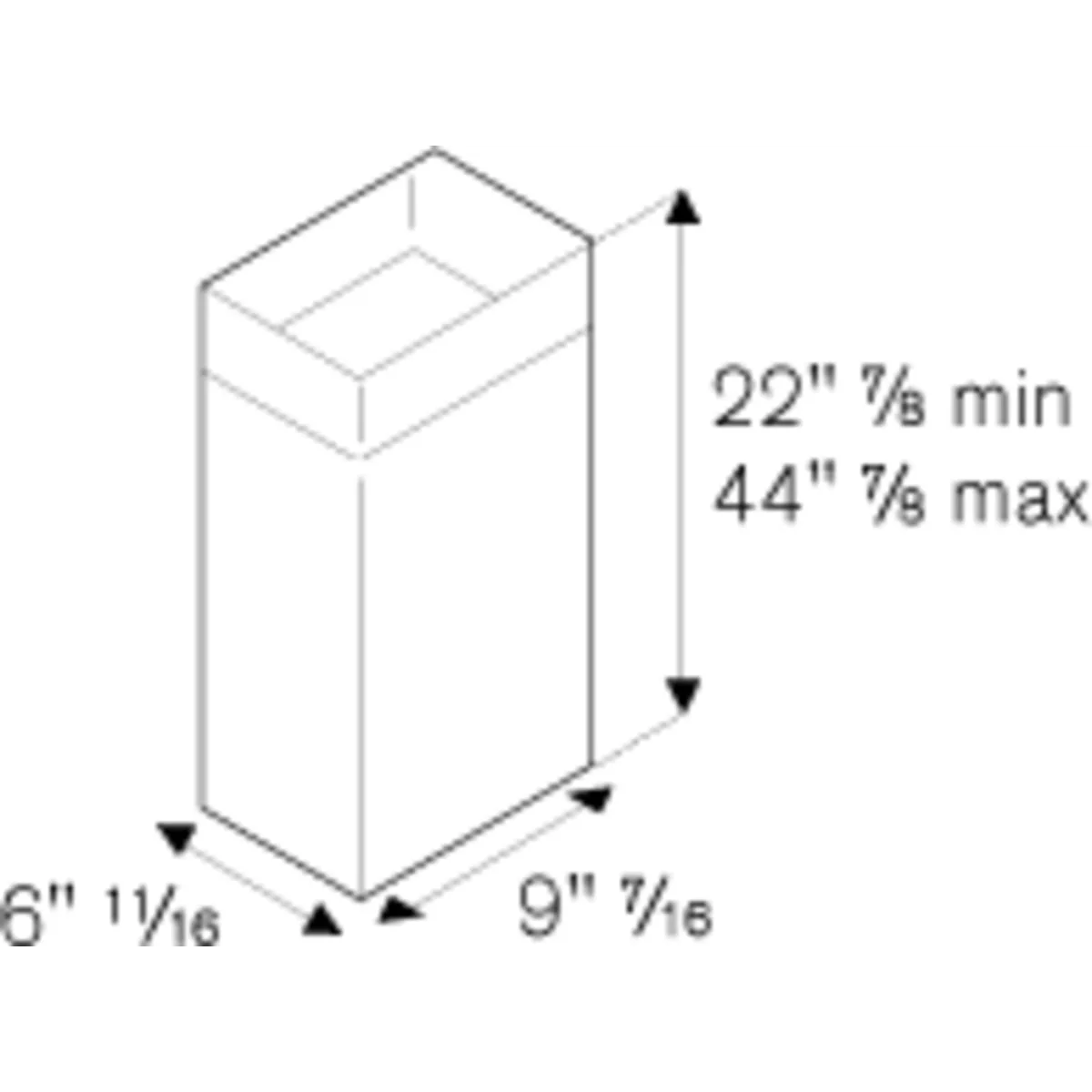 Bertazzoni 901281 Duct Cover