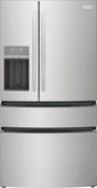 Frigidaire FRMS274TAV - 26 Cu. Ft. Standard-Depth 4-Door French Door Refrigerator - Open Box in stainless steel finish.