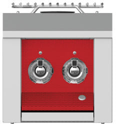 Hestan AEB122-NG-RD Built-In Double Side Burner, 12 Inch