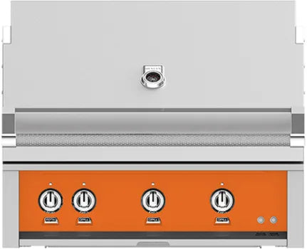 Hestan AGCP36CR-OR 36 Inch Color Panel for Models - GABR36/GMBR36/GSBR36: Orange/Citra