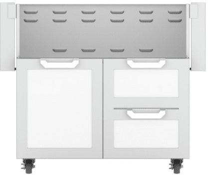 Hestan AGCP36CR-WH Color Panel for 36 Inch Double Drawer and Door Cart GCR36, Froth