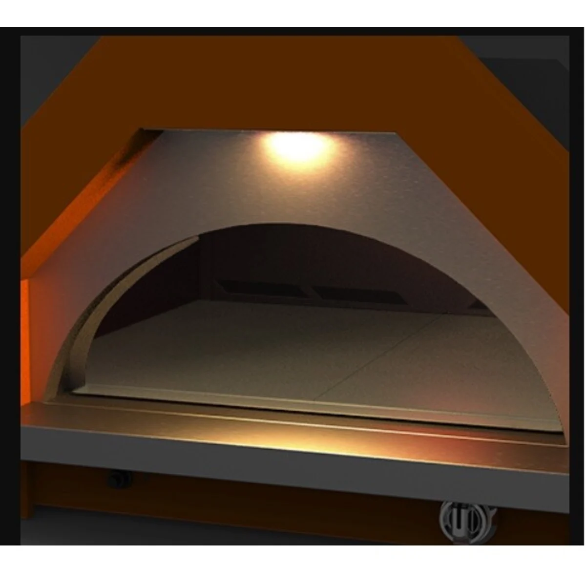 Hestan AGPO33LK-GR Light Kit for Campania Pizza Oven, Grove
