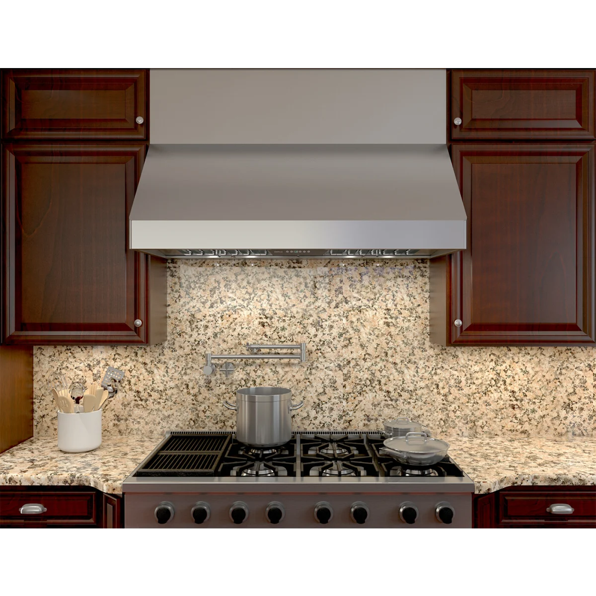 Zephyr AK7536CS Wall Mount Range Hood, 36 Inch