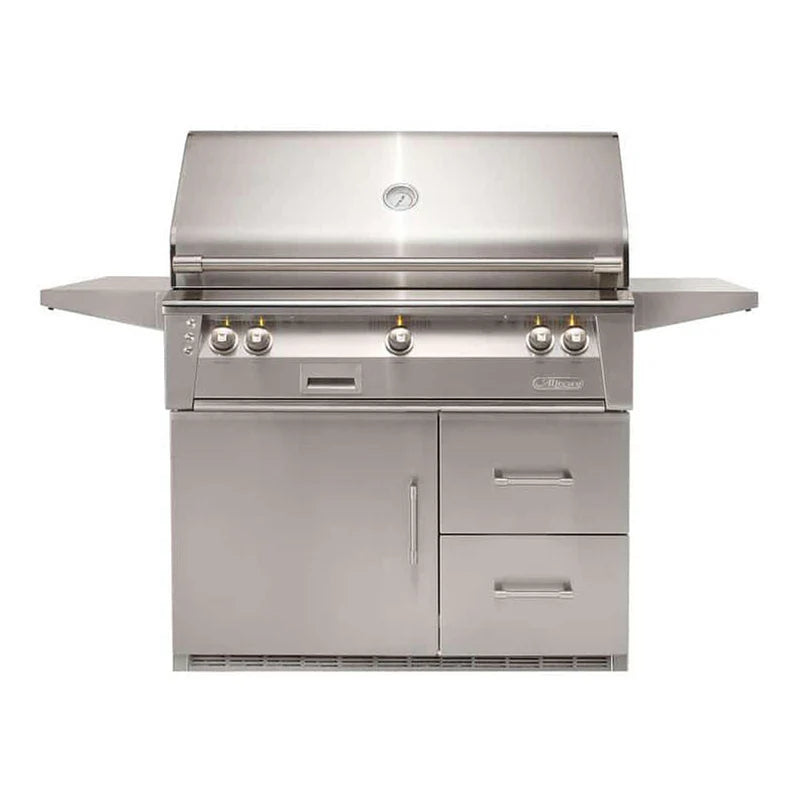 Alfresco ALXE-42RFG Grill with Refrigerated Cart, 42 Inch