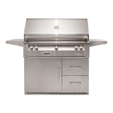 Alfresco ALXE-42RFG Grill with Refrigerated Cart, 42 Inch