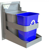 Alfresco AXE-TC2D-SC Trash Center, 19 Inch