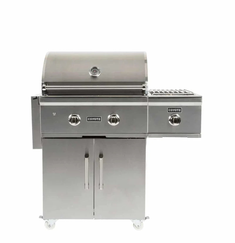 Coyote C1CSB Side Burner for Grill Cart
