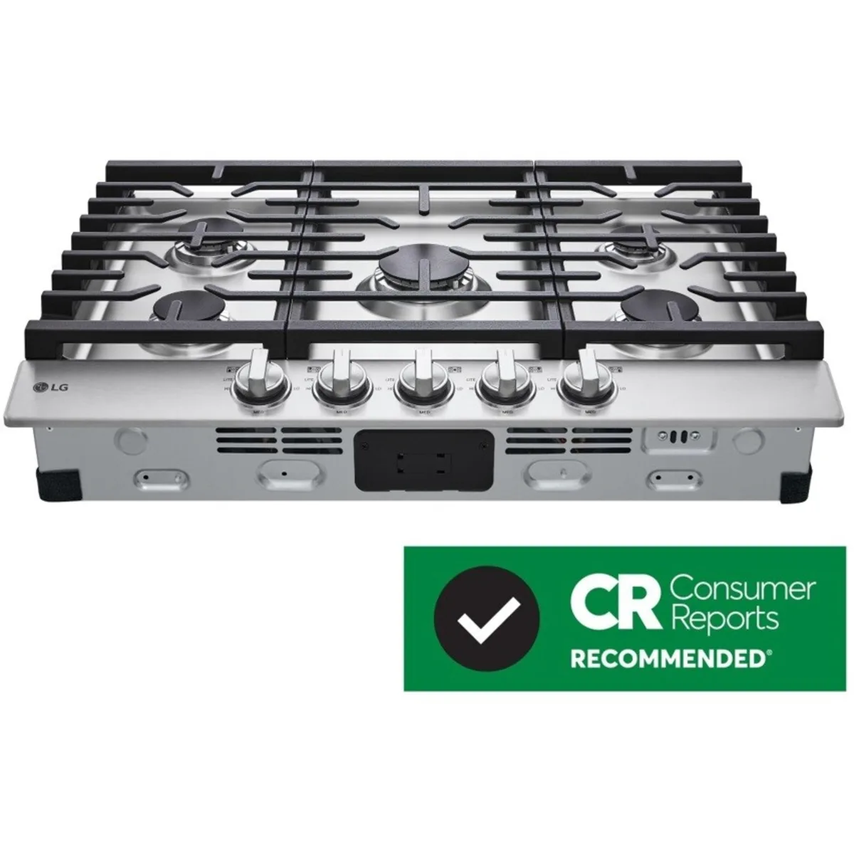 LG CBGJ3023S Gas Cooktop, 30 Inch (Open Box / Scratch & Dent)