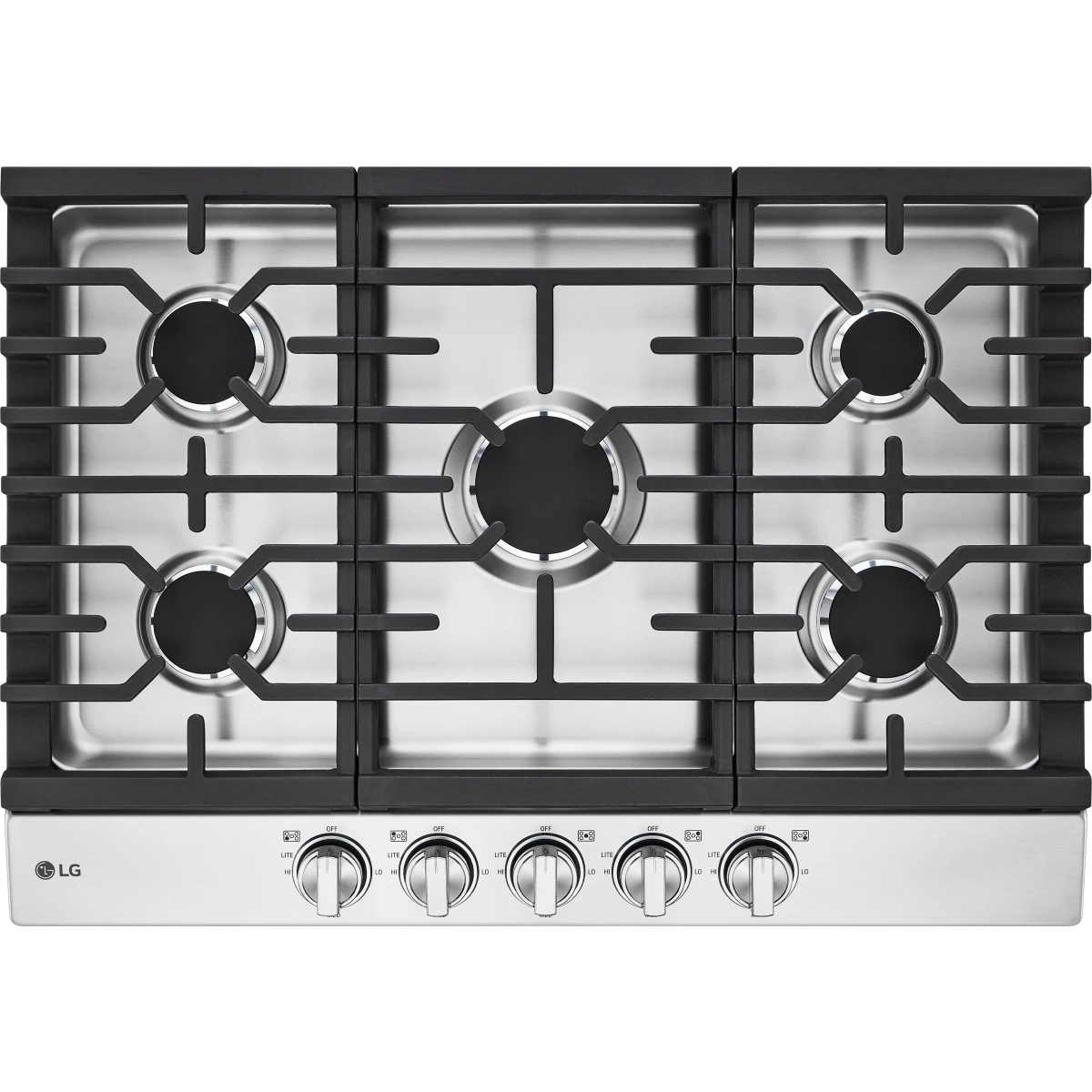 LG CBGJ3023S Gas Cooktop, 30 Inch (Open Box / Scratch & Dent)