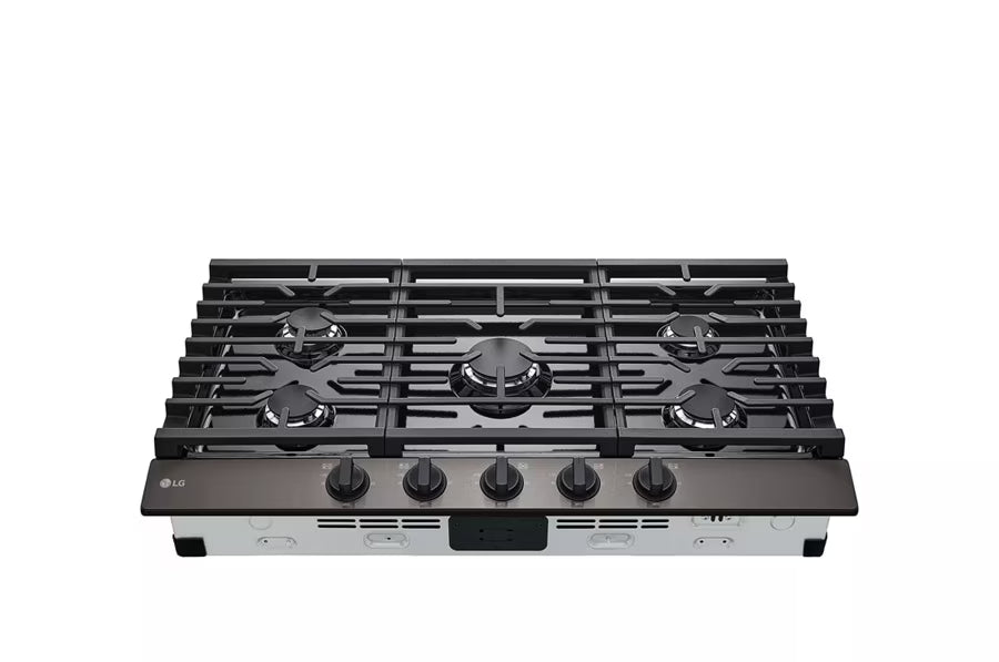 LG CBGJ3623D Gas Cooktop, 36 Inch (Open Box / Scratch & Dent)