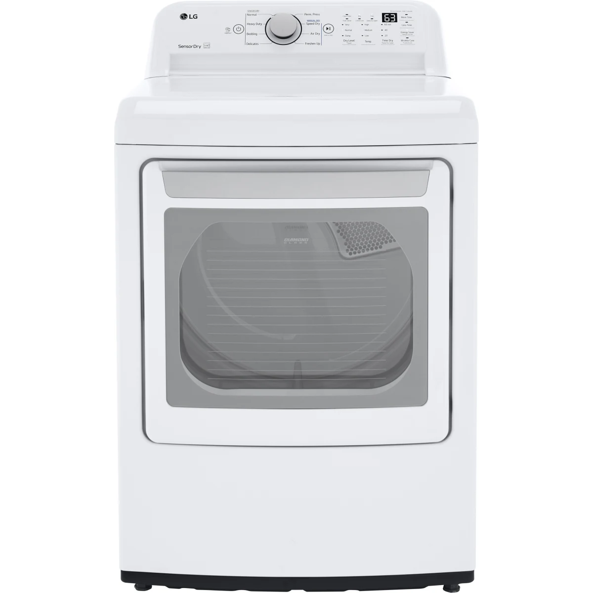 LG DLG7151W Gas Dryer