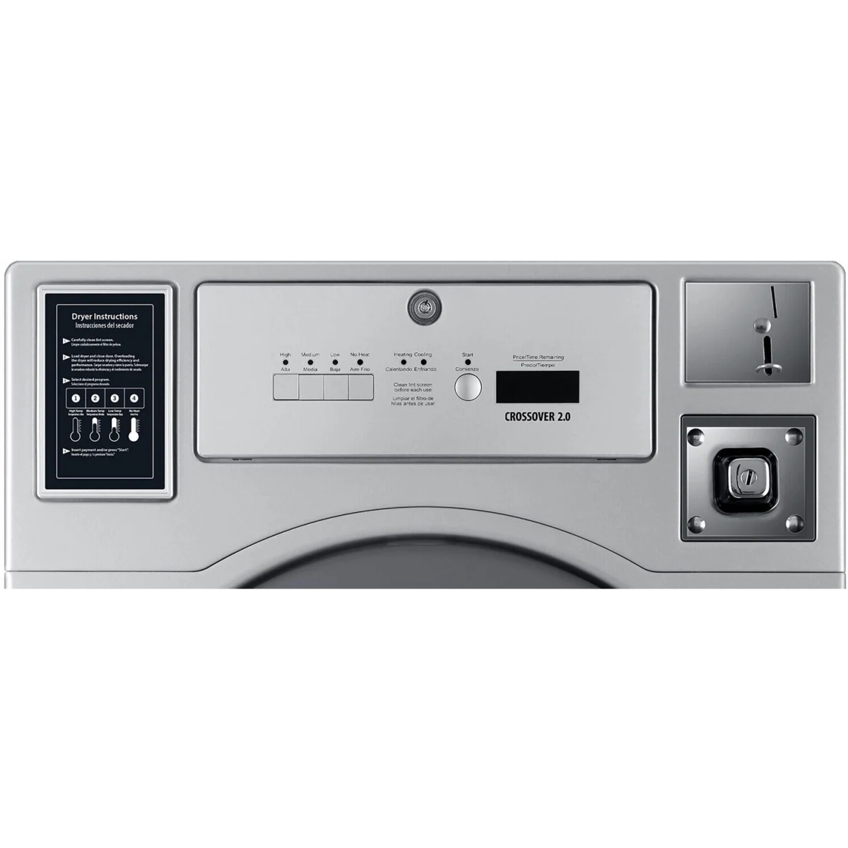 Crossover DLHF0817EC2 Commercial Electric Dryer (Open-Box / Scratch & Dent)